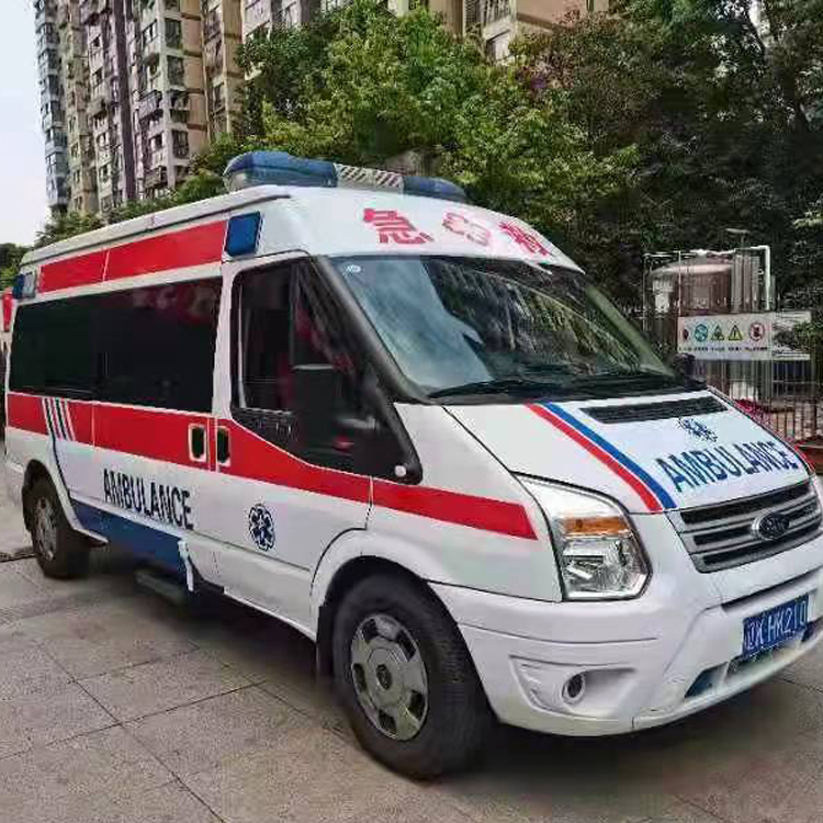 方城长途救护车护送病人返乡